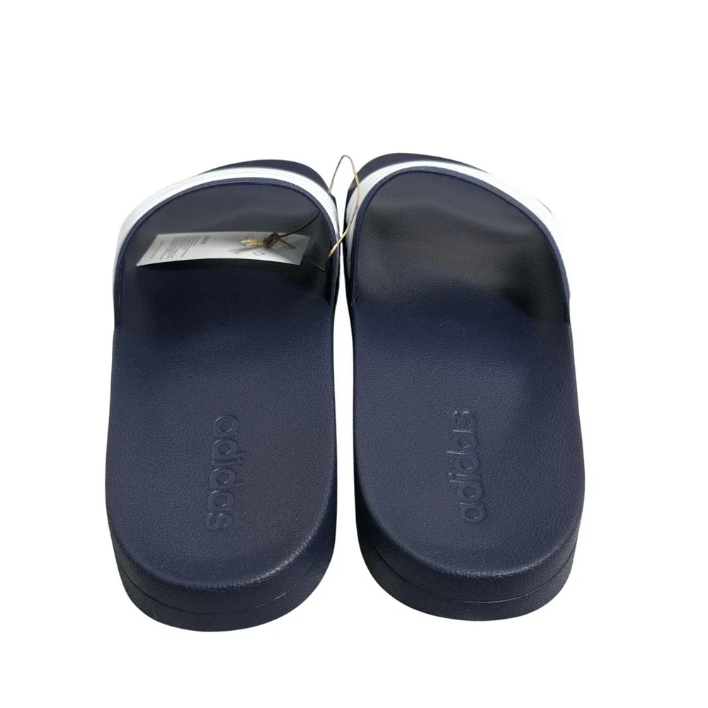 Adidas Adilette Shower Slides Men's 13 / Women's 14 GZ5920 Flip Flops‎ Navy NWT